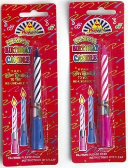 Musical Birthday Candle